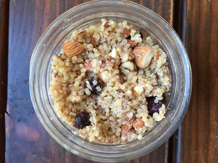 Cranberry-Almond Breakfast Quinoa
