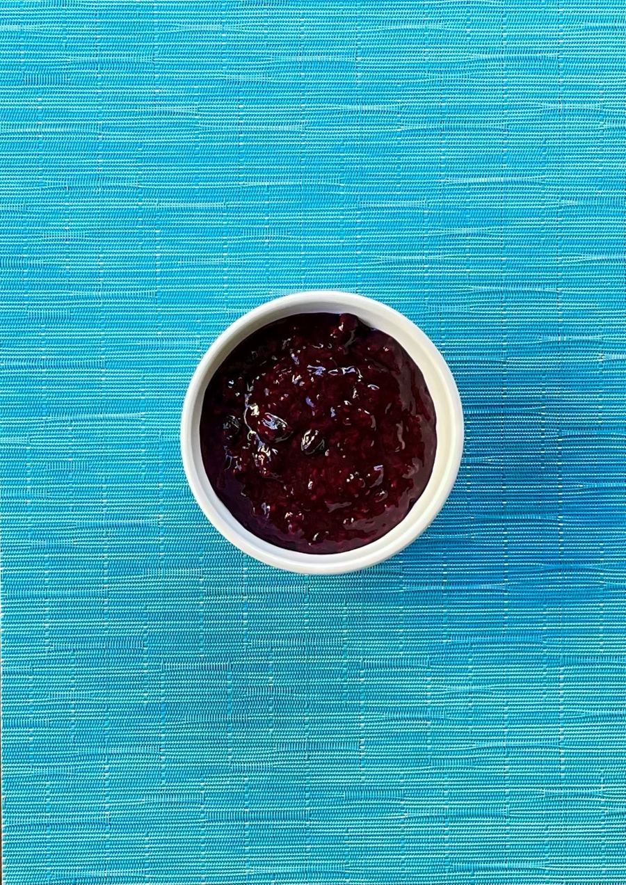 Microwave Berry Compote