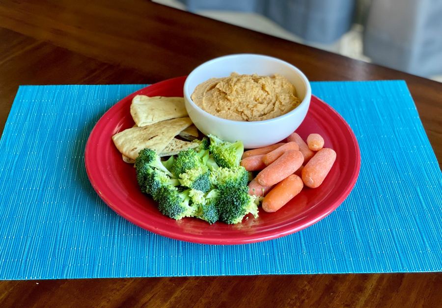 Sweet-and-Savory Sweet Potato Hummus